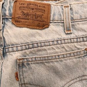 Orange tag Levi jeans!
